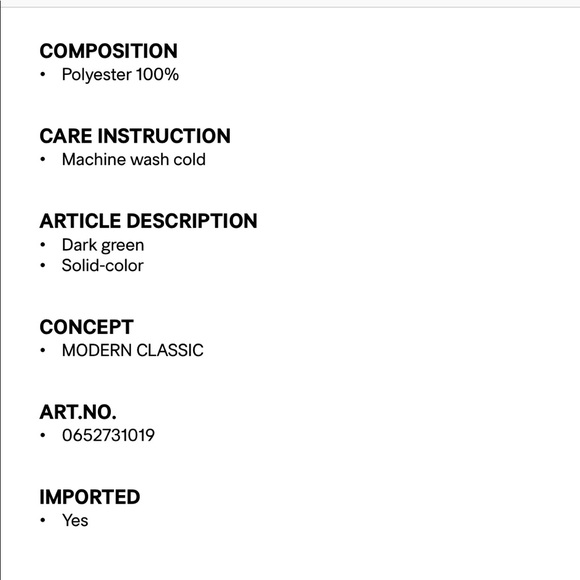 Dark Green Pleated Skirt - Picture 6 of 6